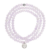 Amethyst Amuleto Wrap Bracelet - Small bead